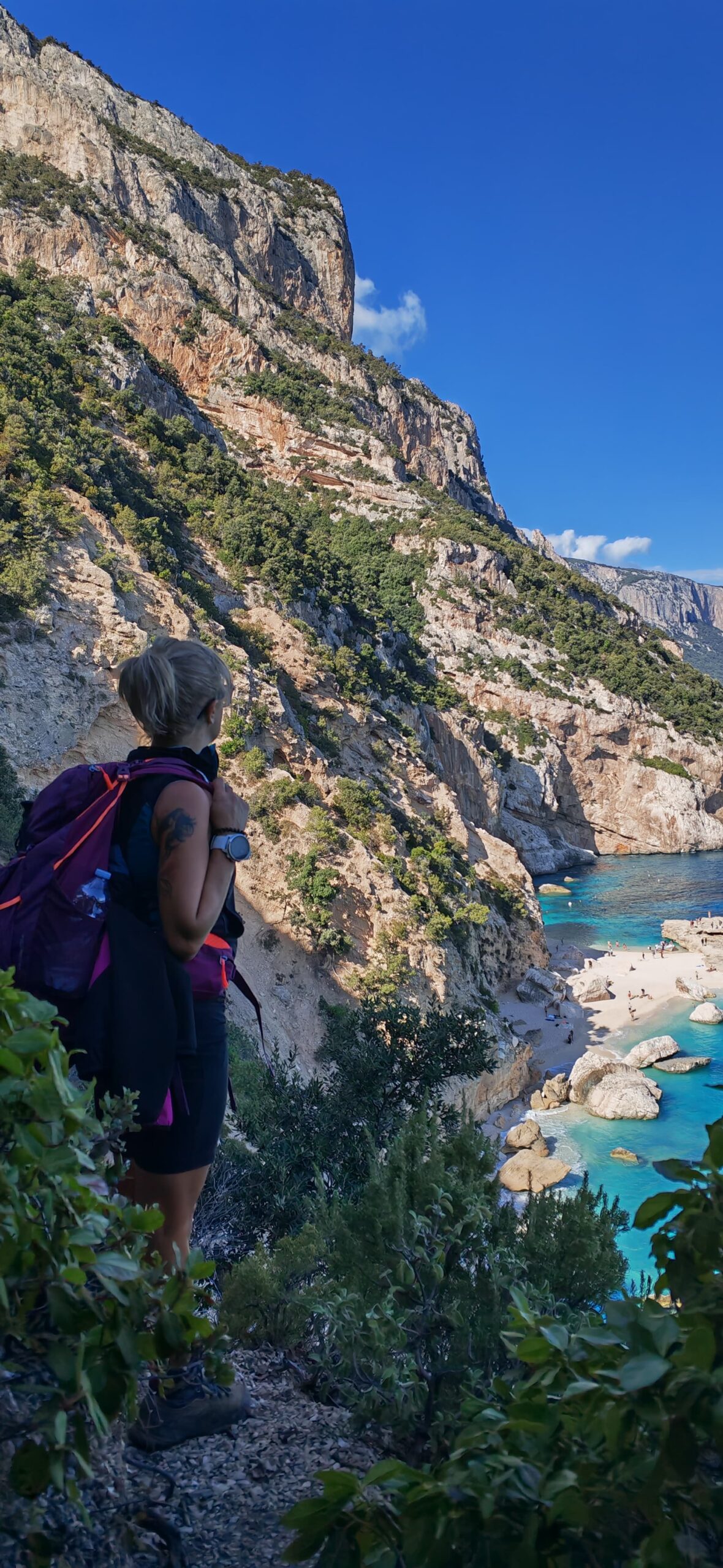 trekking Cala Mariolu